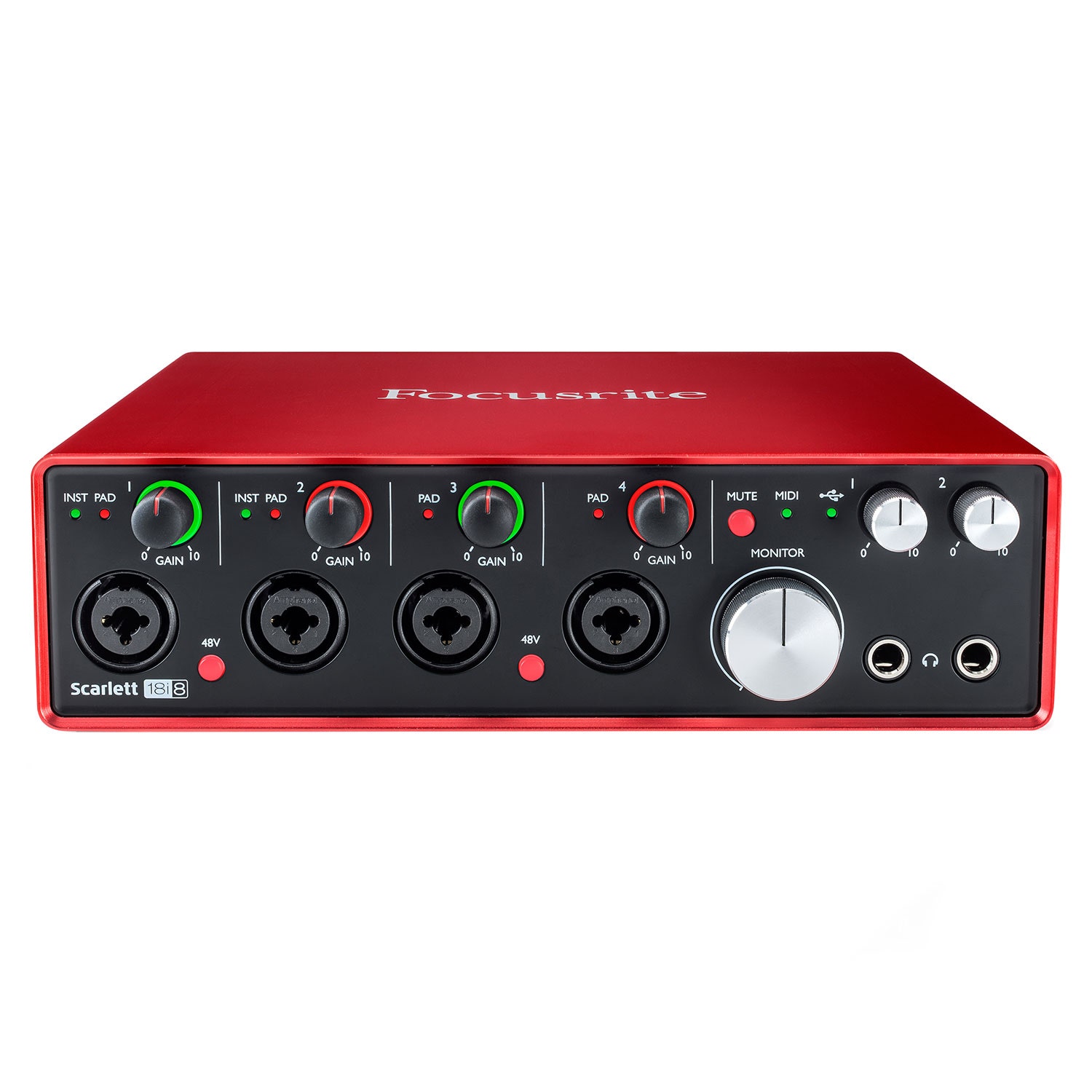 Focusrite Scarlett 18i8 - 2nd Gen - Vintage King