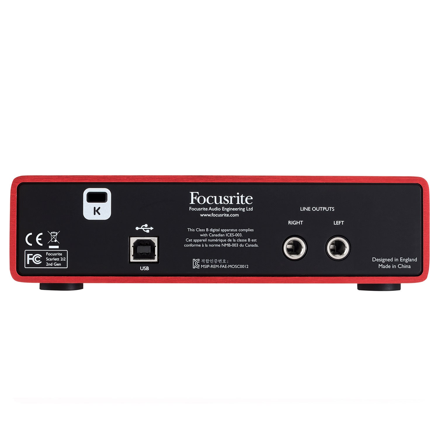 Focusrite Scarlett 2i2 - 2nd Gen - Vintage King