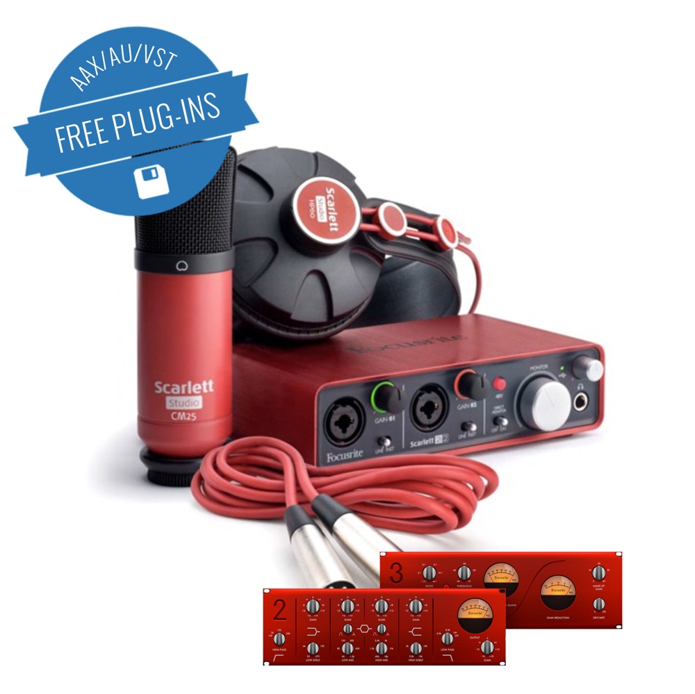 Focusrite Scarlett Studio - Vintage King