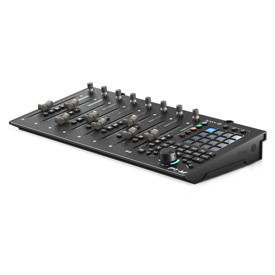 iCon Pro Audio P1-M DAW Control Surface Bundle with D4T Display