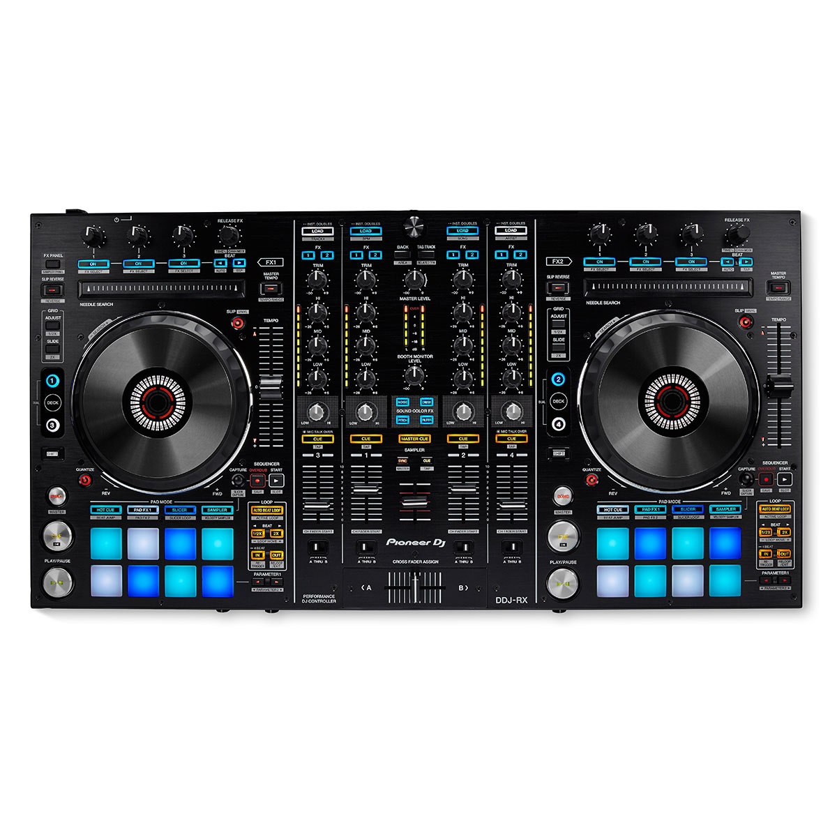 Pioneer DDJ-RX Pro DJ Controller - Rekordbox DJ - 4 Channel