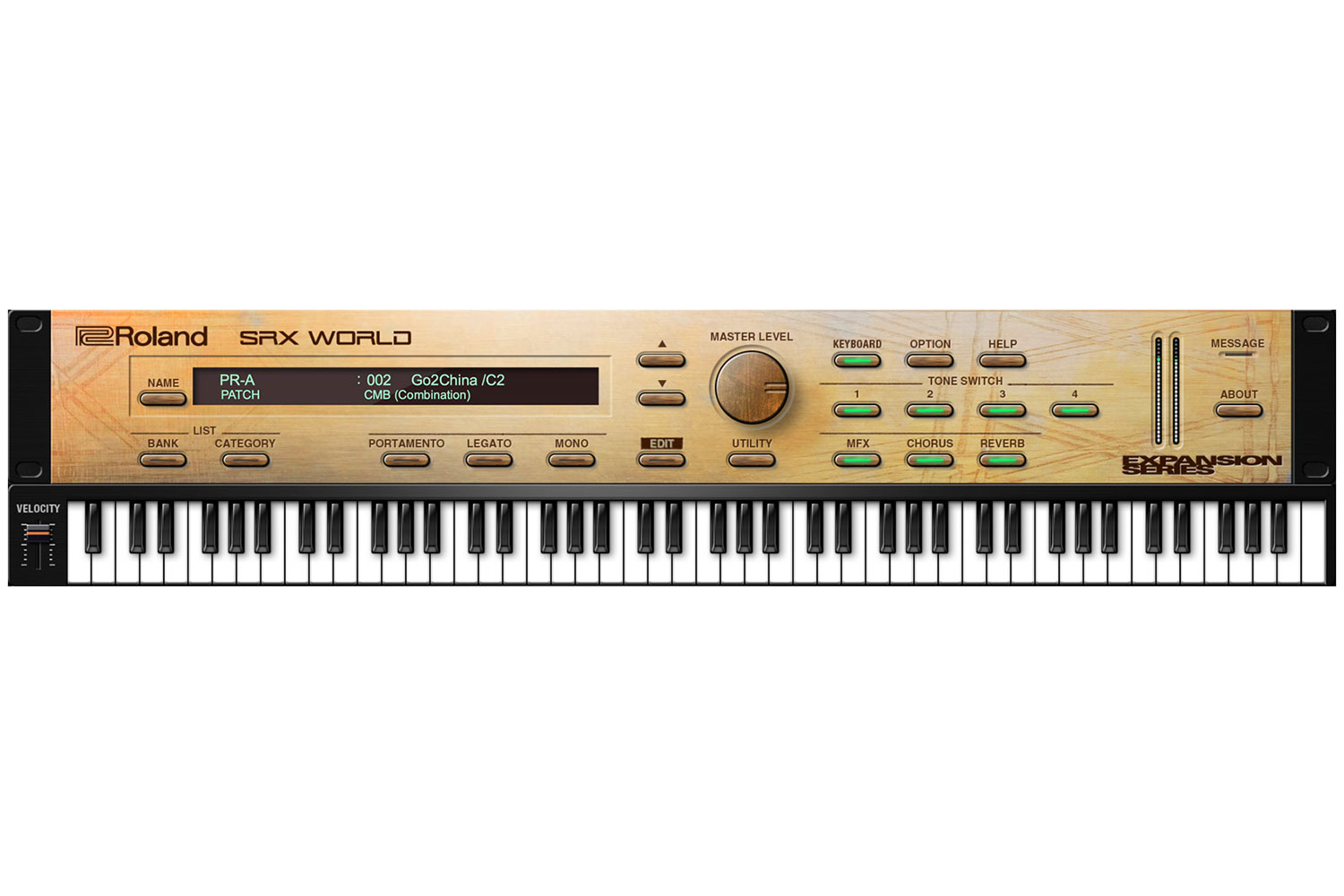 Roland SRX WORLD Software Synthesizer - Electronic Delivery