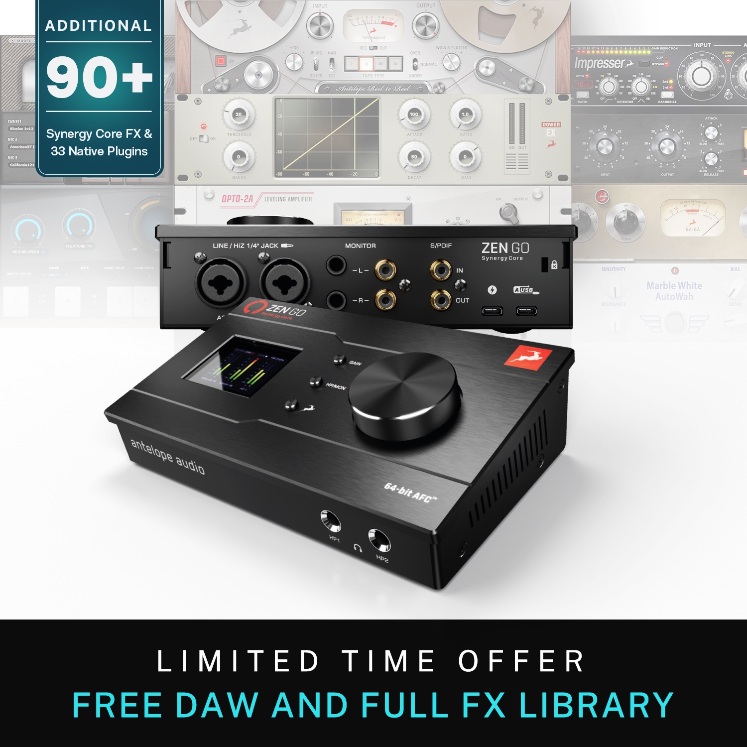 Antelope Zen Go - Zen Go - Antelope Audio Zen Go Synergy Core