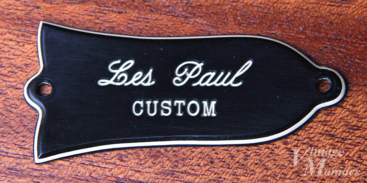 Les Paulシリーズのトラスロッドカバーを年代別に仕様比較 | Vintage