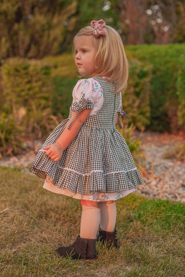 Vivi Girls Pinafore – Violette Field Threads