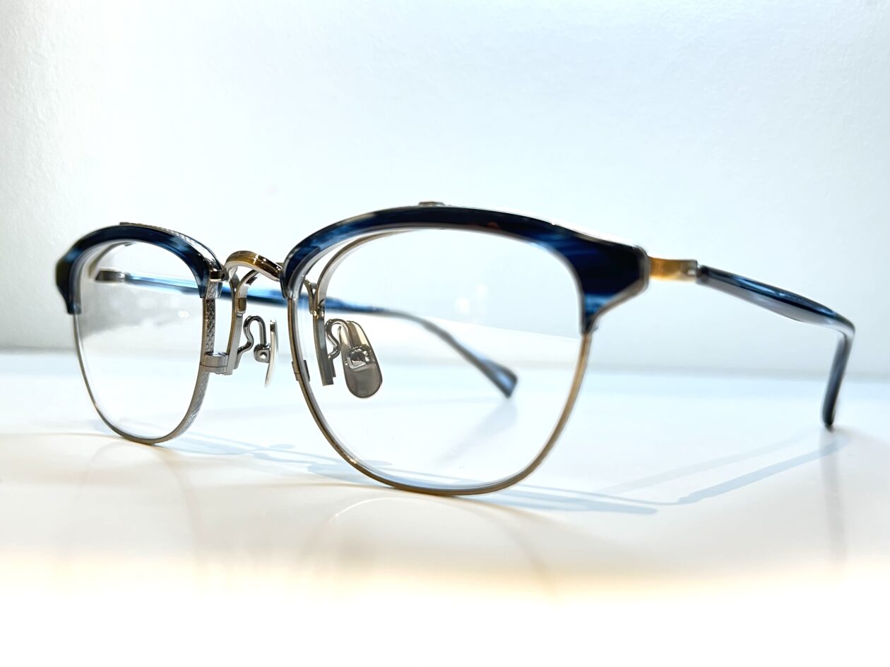 ☆ 新品未使用 ☆ 金子眼鏡 KM-74 BK サーモント型 跳ね上げ式 ☆ 新品