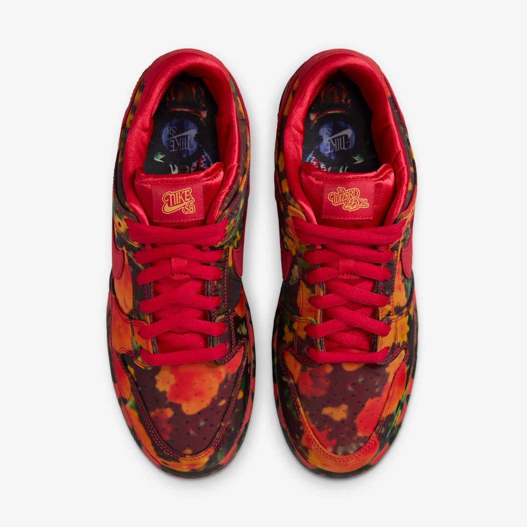 The Wizard of Oz × Nike SB Dunk Low Poppy Field オズの魔法使い