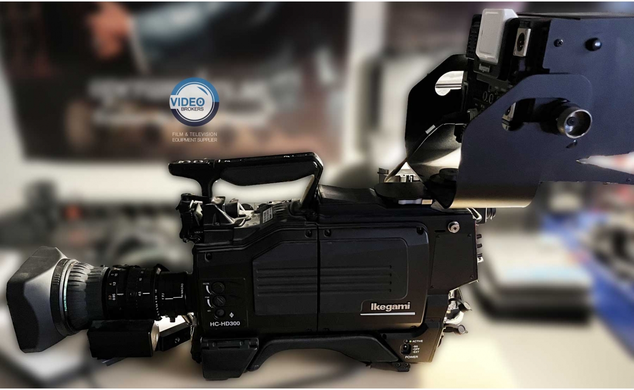 Ikegami HC-HD300, used HD studio fiber camera package