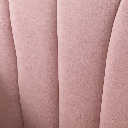 1人掛けソファ シャーベットピンク 布製 VSN1F237K | アンティーク