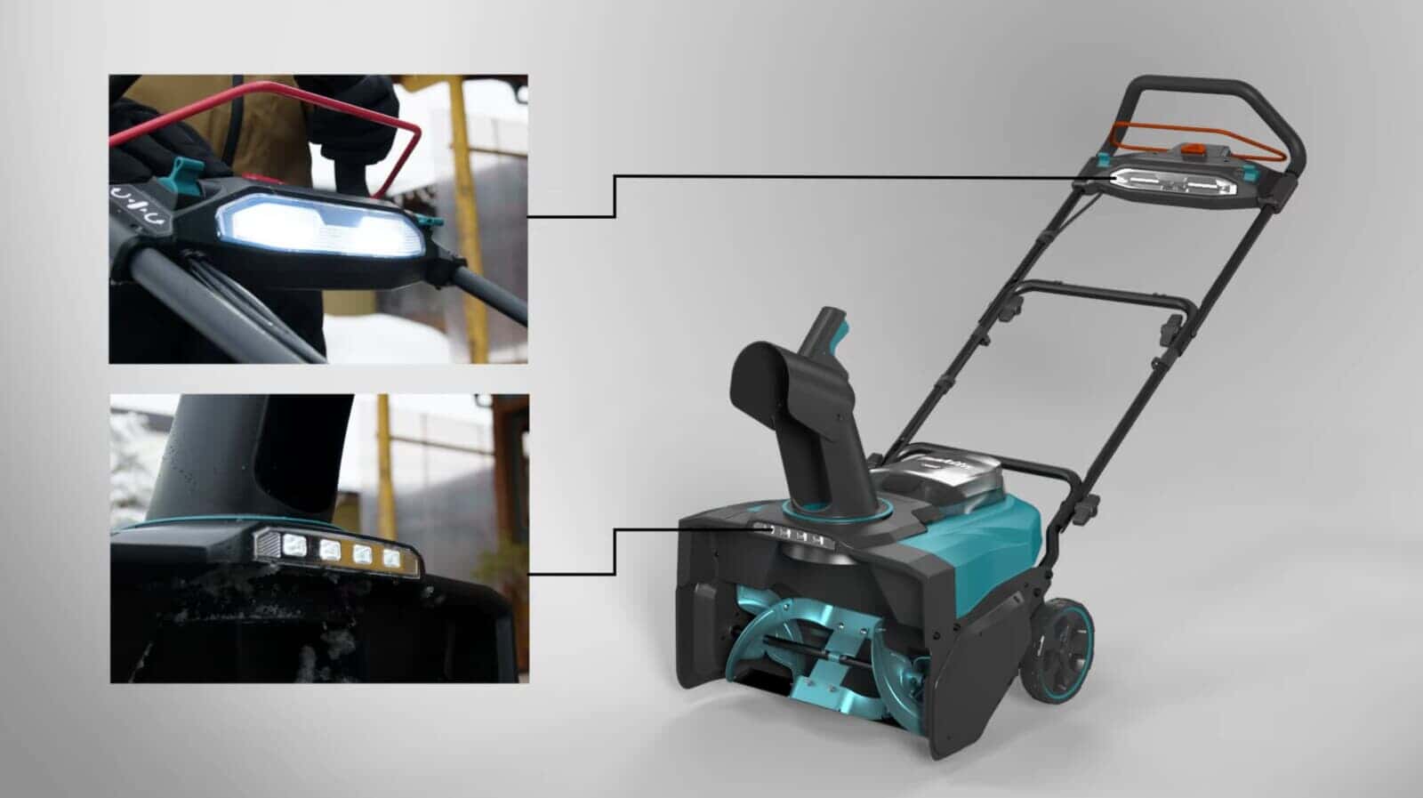 マキタ MSN001G 充電式除雪機を発売、40Vmaxバッテリ対応の除雪幅530mm