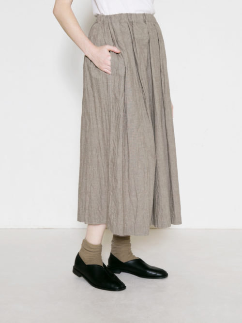 C/L High Count / Buff スカート | ITEM | Vlas blomme｜ ヴラスブラム