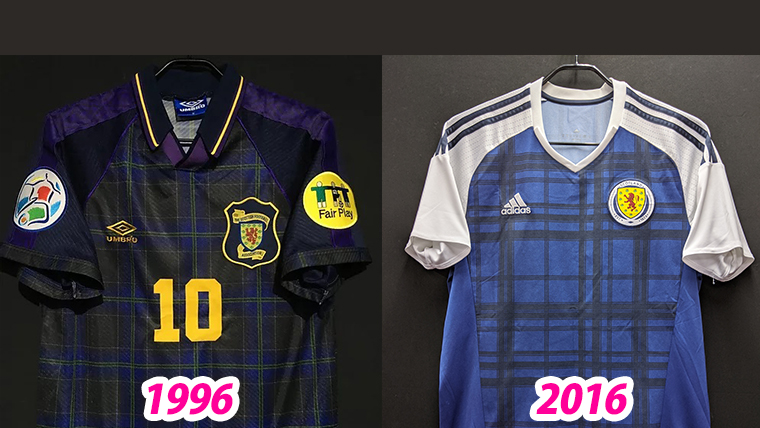 20年ぶりのチェック柄が復活！2016スコットランド代表ユニフォーム