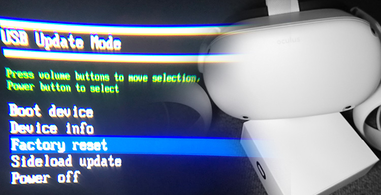 Oculus Quest 2 本体を工場出荷時にリセットする方法 - VRゲーム情報