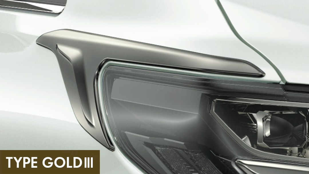 アルファード30系】ヘッドライトガーニッシュ（スモークメッキ） – VROOM