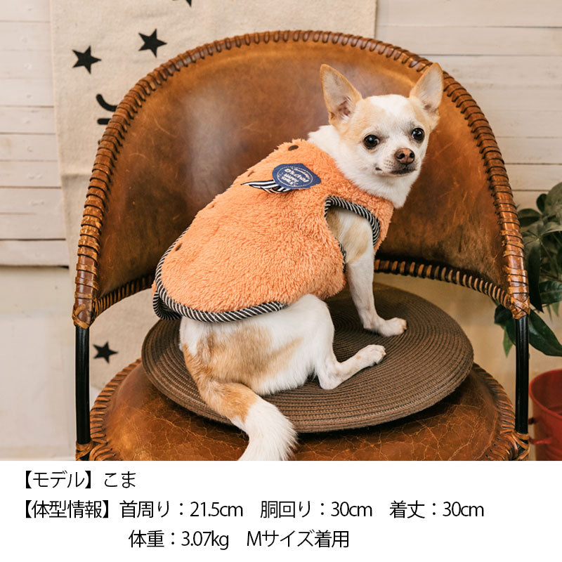 ヒッコリーリバーシブルベスト XS/S/M/L/XL/XXL/DS/DM/DL/FBM D's Chat