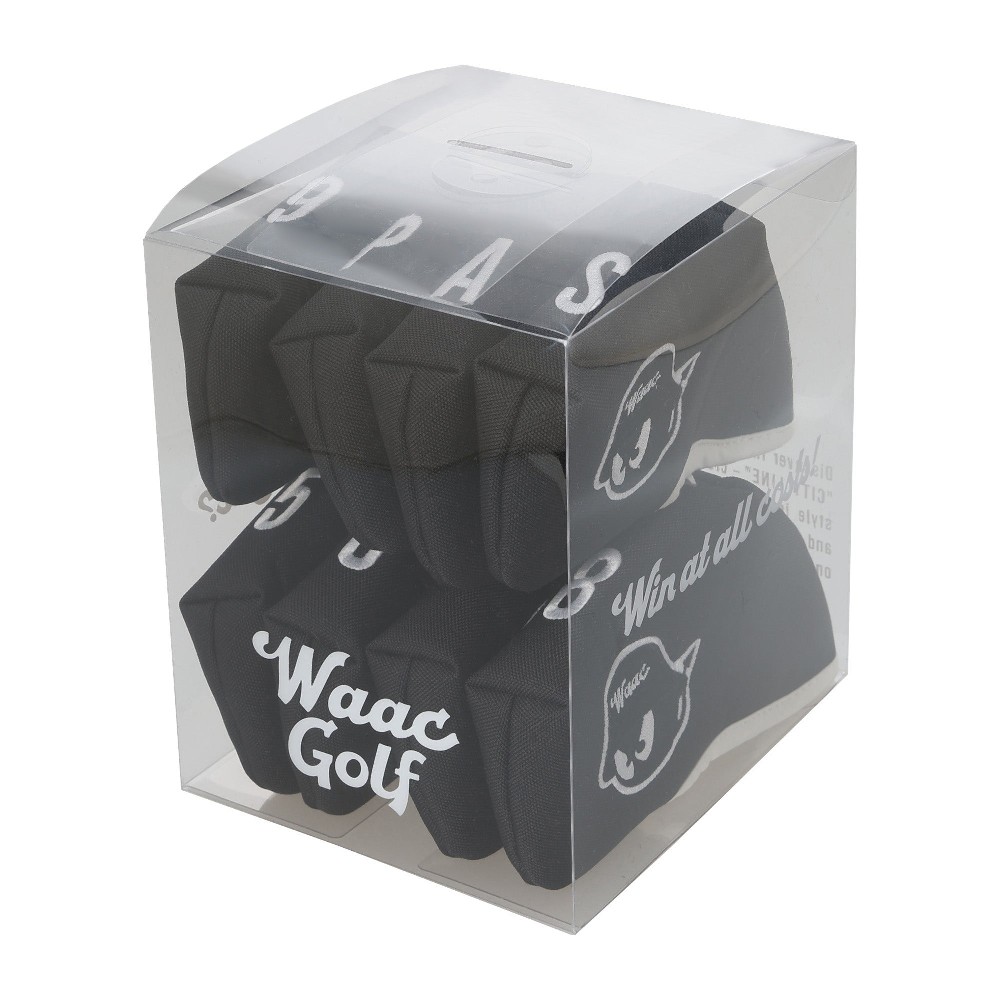 UNISEX CITY LINE アイアンカバー ブラック