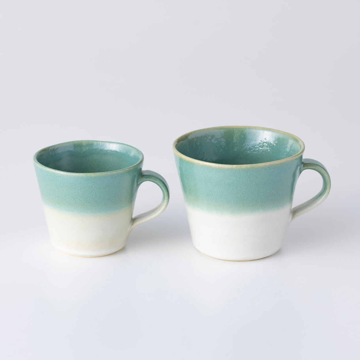 益子焼｜道祖土和田窯 Official Website】2toneマグカップ330ml