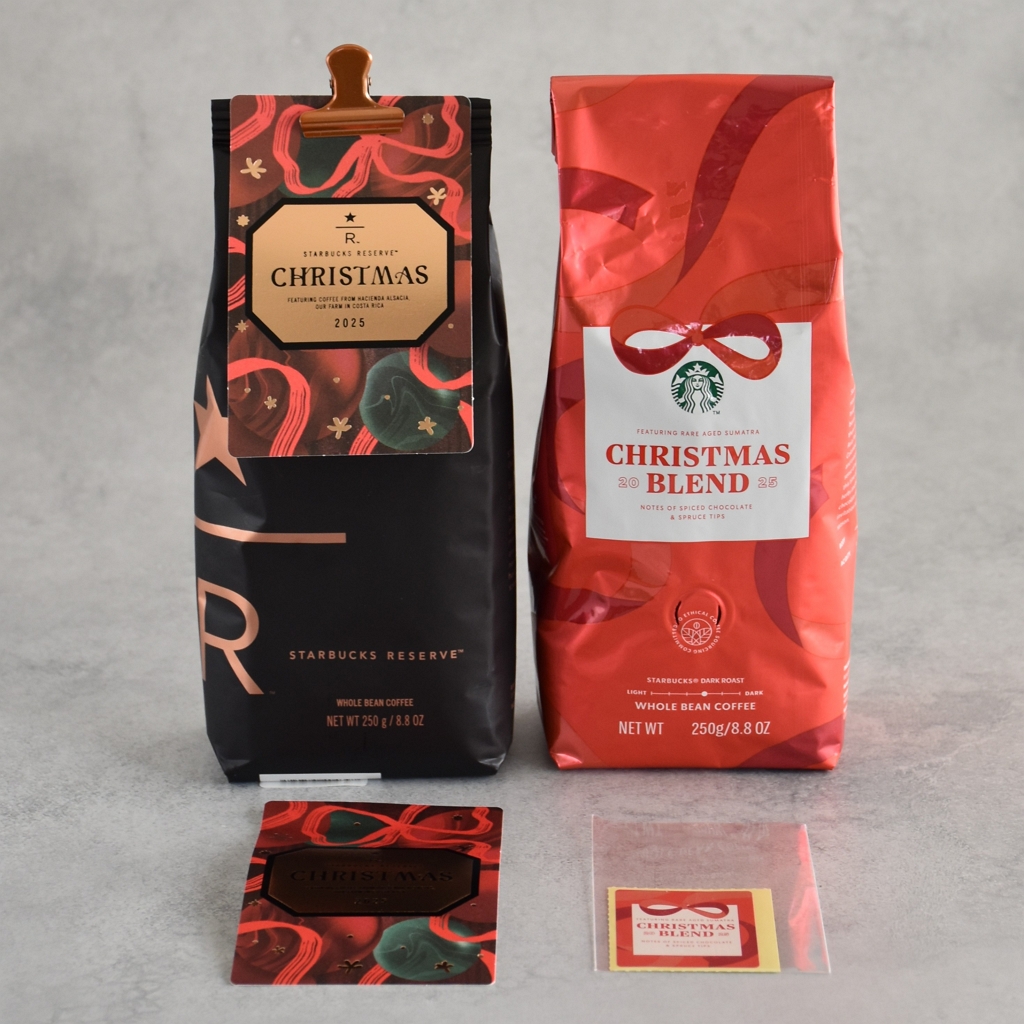 スターバックス】クリスマスブレンドとオンライン限定プレゼント第1弾