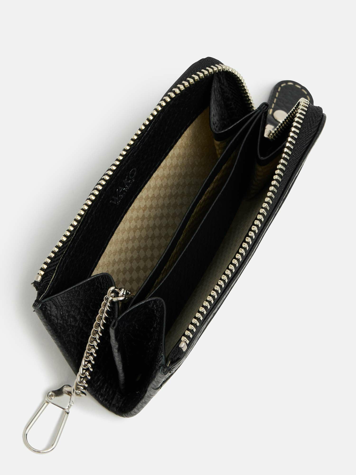 小銭入れ（キーチェーン付き） ブラック |小銭入れ | WAKO公式