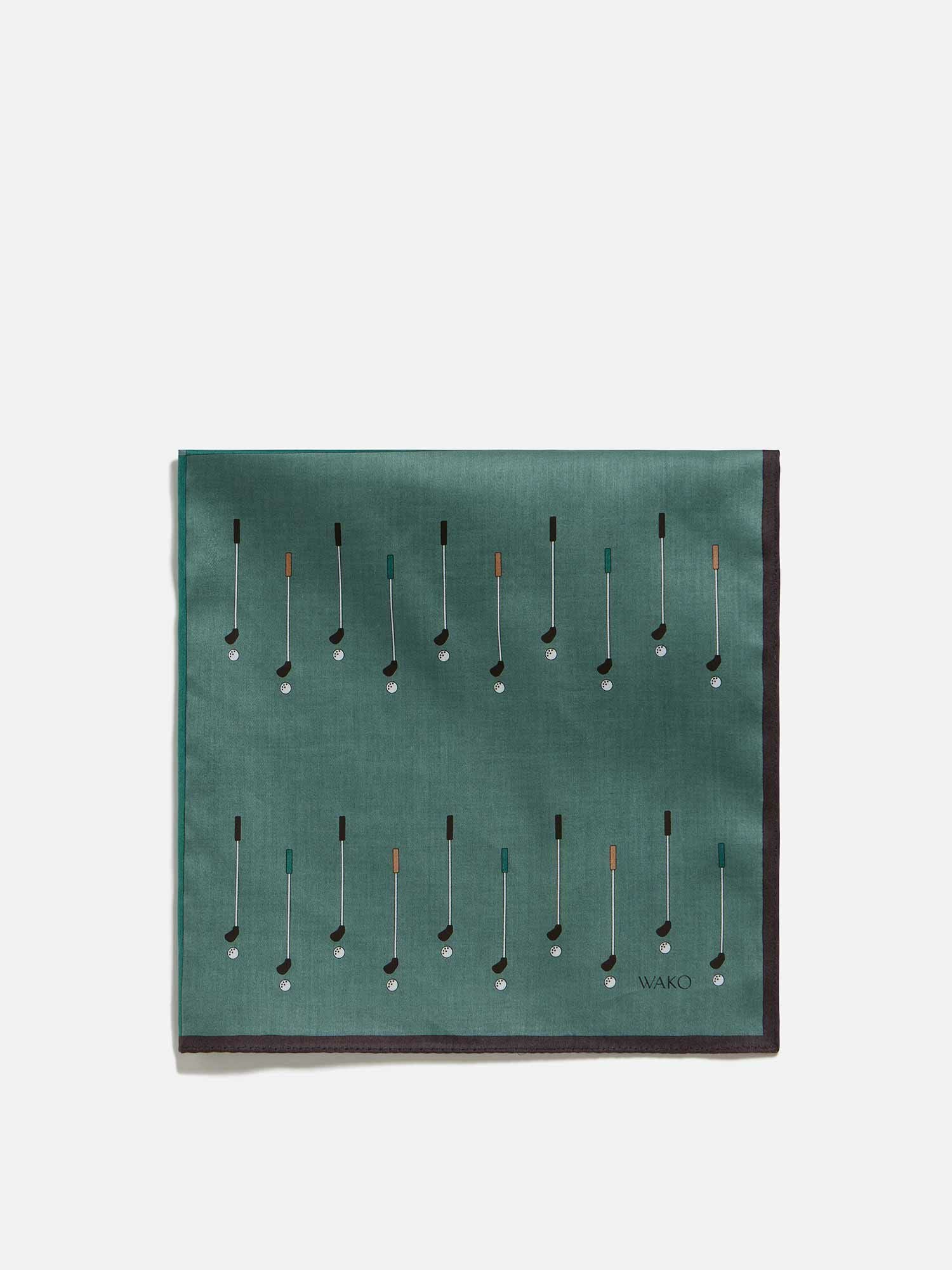 ハンカチ グリーン |ハンカチーフ | WAKO公式オンラインブティック