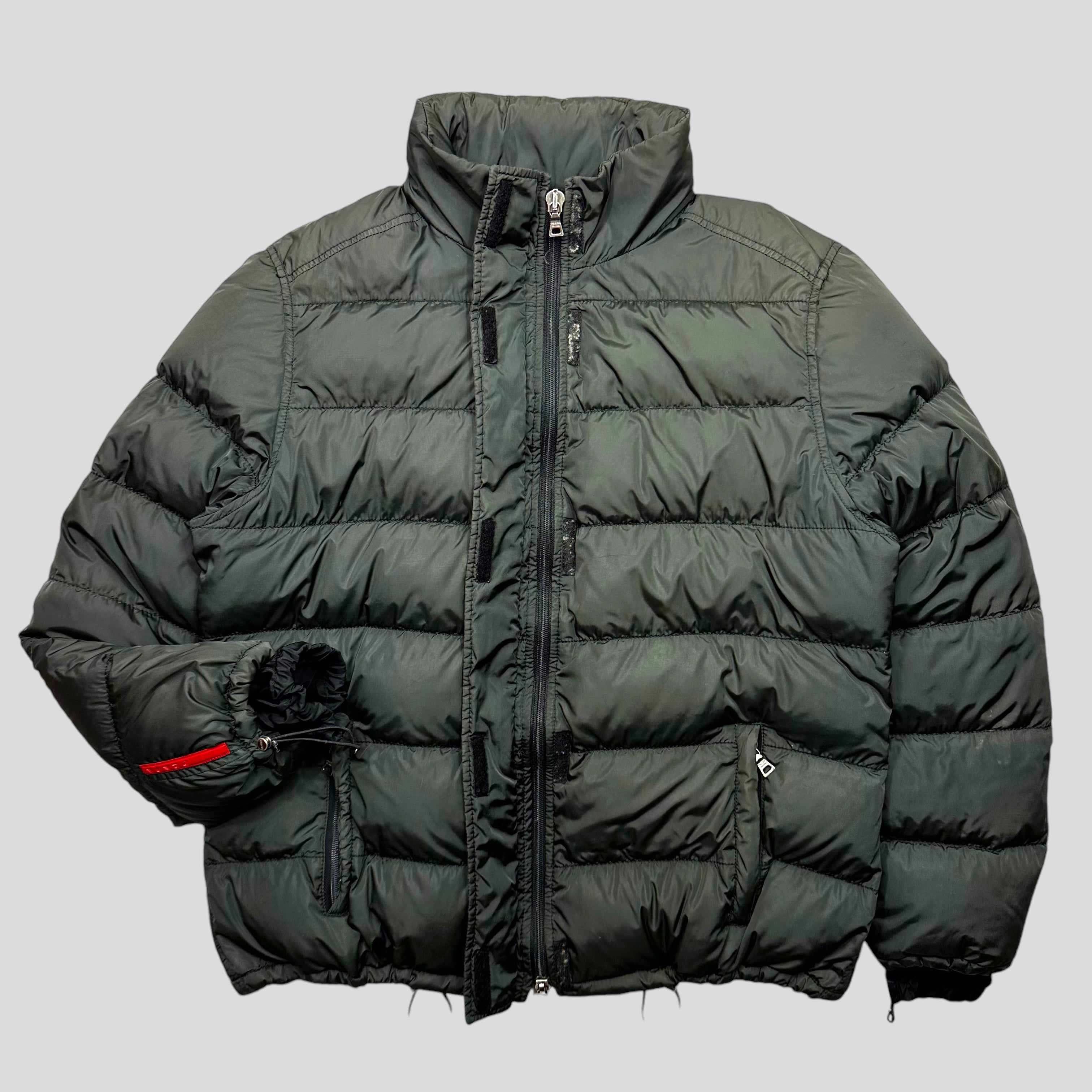 Prada Sport 00's Nylon Down Technical Toggle Puffer - IT46 (M/L