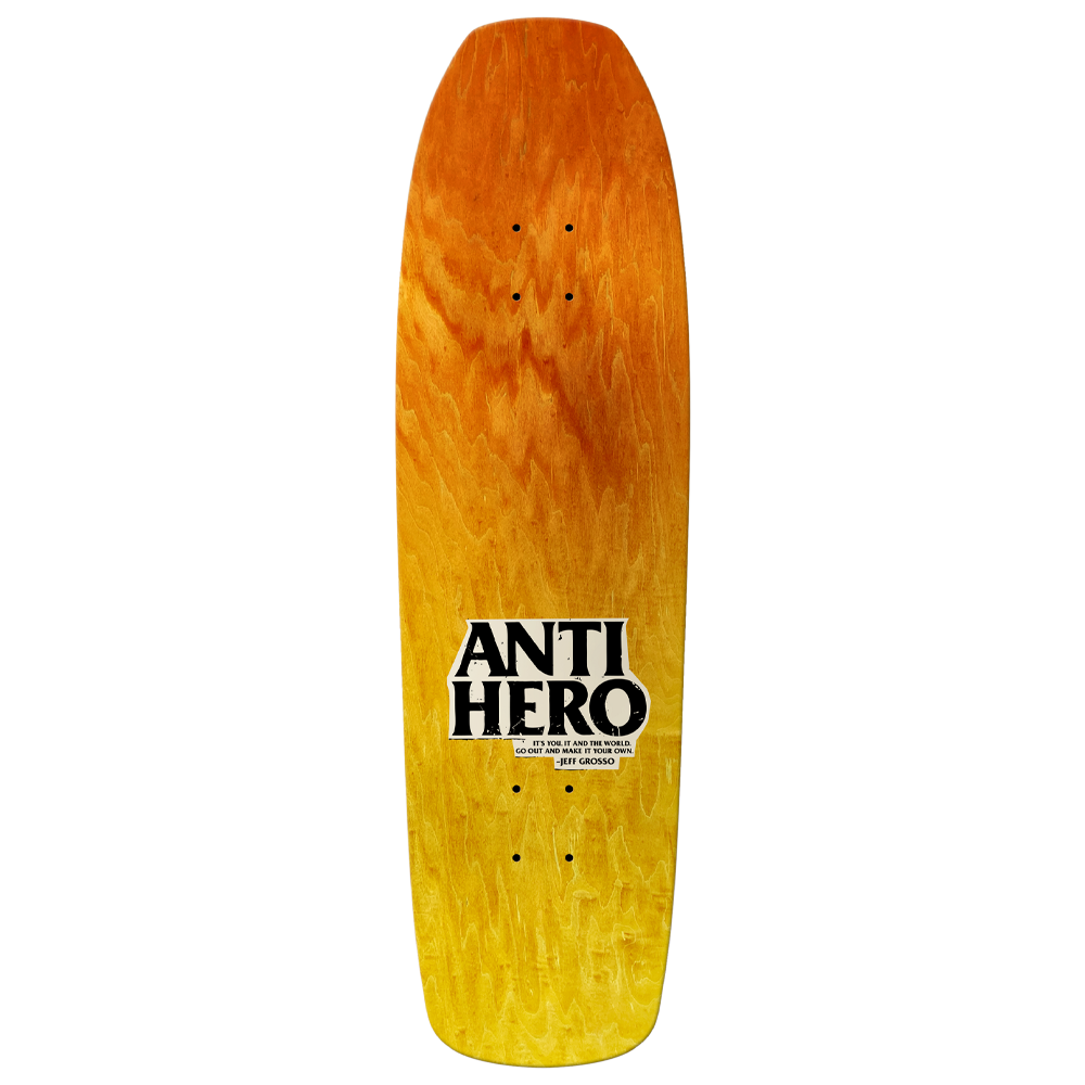 Anti-Hero Grosso Handplant SSD 25' Deck 9.25 – Warped Skate Shop