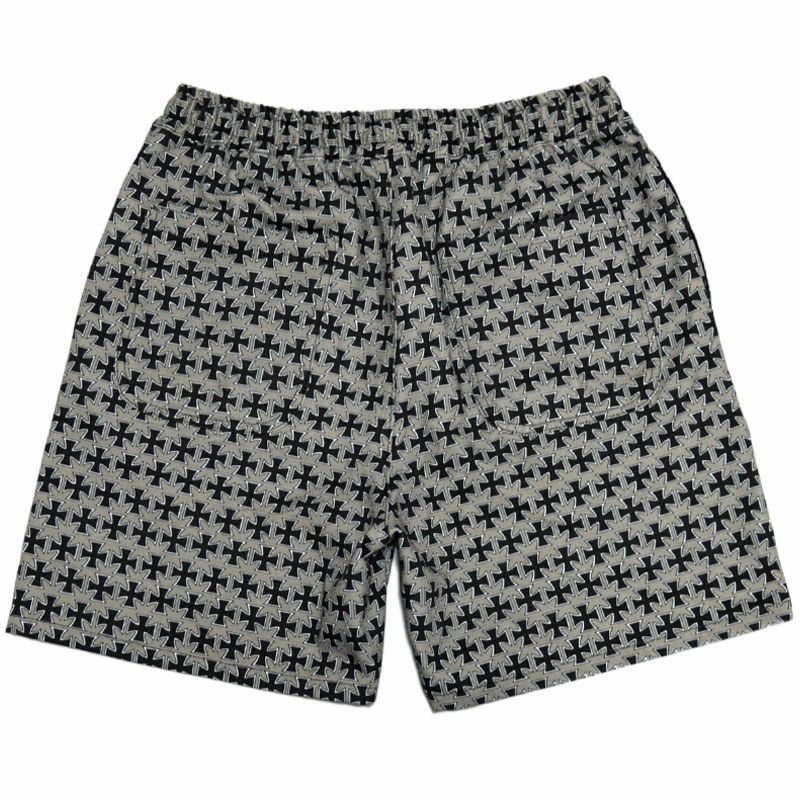 ライフズアビーチ Life's A Beach WARP別注 ELASTIC SHORTS IRON CROSS