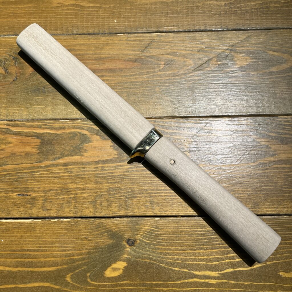 日本刀残欠クラフトナイフNo.26了戒信光 白鞘 – ウッドアンドストーン