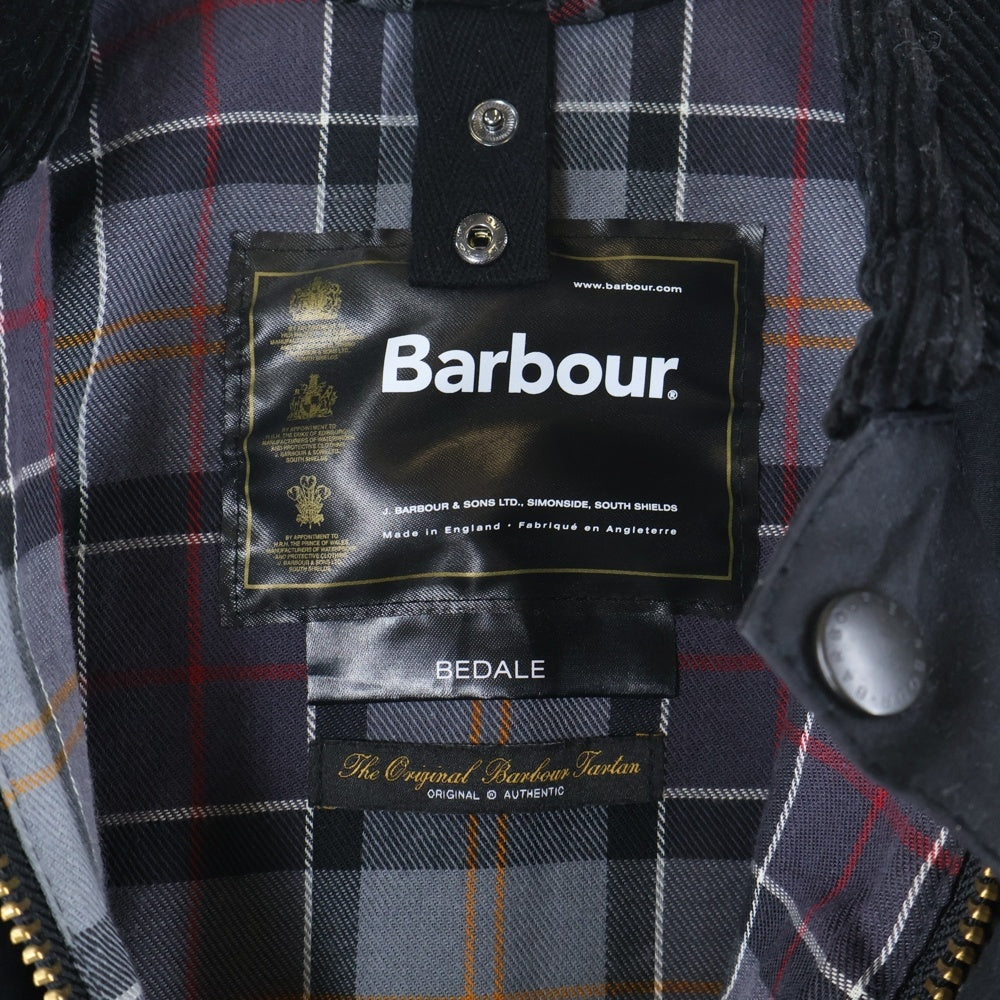Barbour(バブアー) BEDALE WAX JACKET ビデイル 裏地チェック オイルド
