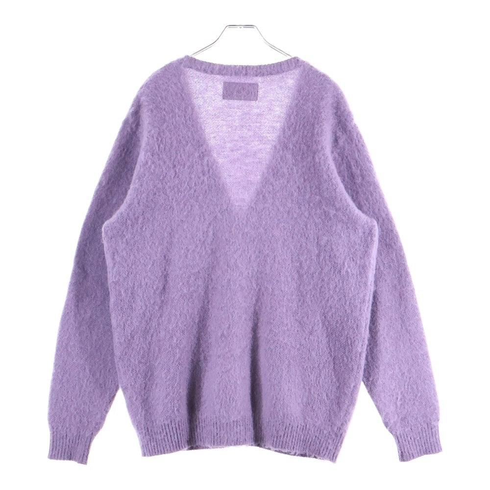 WACKO MARIA(ワコマリア) MOHAIR CARDIGAN モヘヤカーディガン パープル