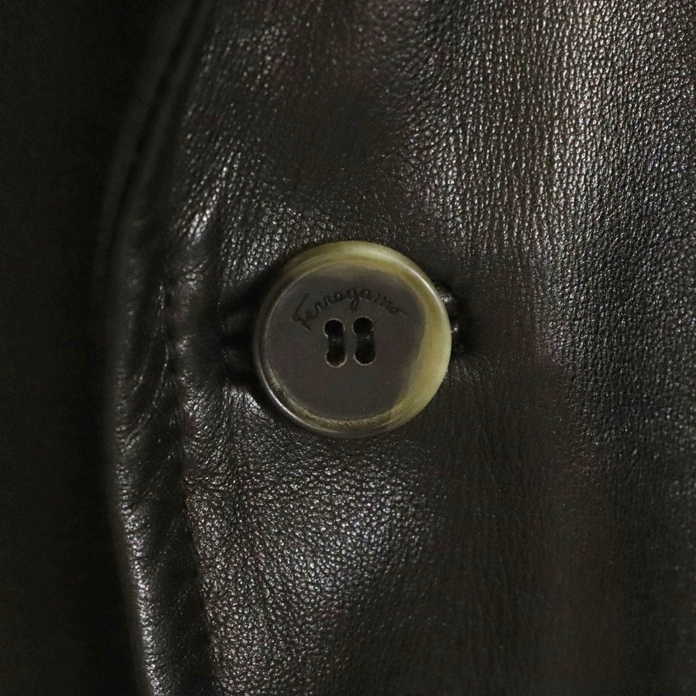 Salvatore Ferragamo(サルヴァトーレ フェラガモ) ラムレザー 3B