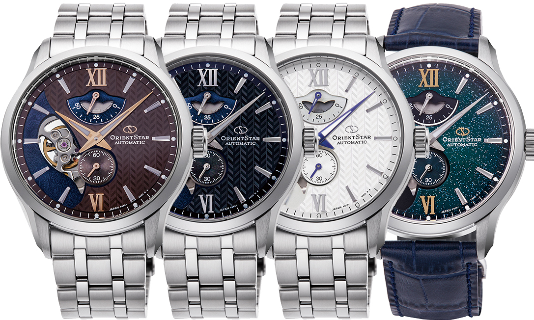 時計好きの期待に応える「オリエントスター」が、パターンの異なる文字