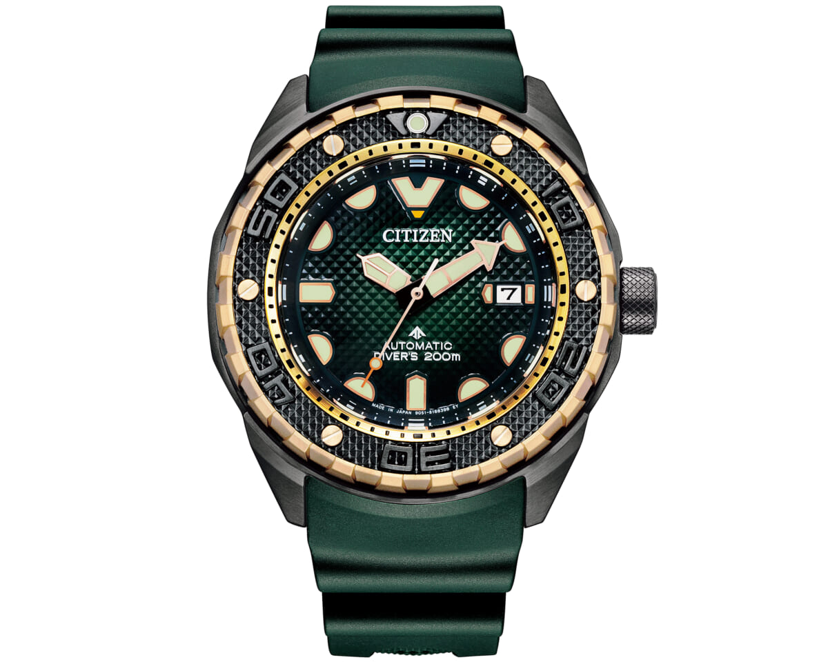 ISO規格準拠 200m防水の【シチズン】の新作ダイバーズは、スーパー