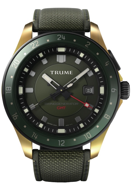 TRUME 自動変換式電波時計 TR-ME2010 TRUME（トゥルーム） L collection スイングジェネレータ TR-ME2010
