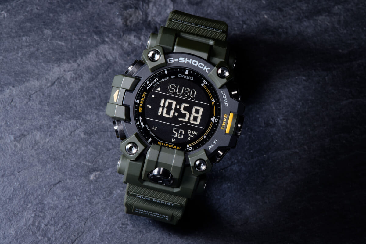 アウトドア向けG-SHOCKの進化版【塵や泥に強いマッドマン】に待望の