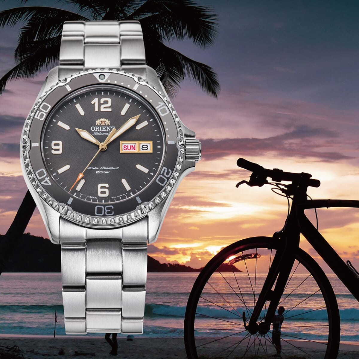 ダイバーズウオッチのデザインや機能を取り入れた機械式時計