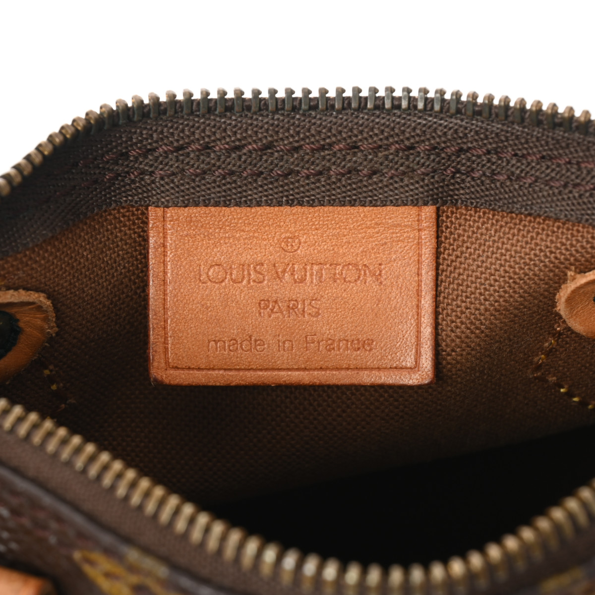 ルイ ヴィトン モノグラム ミニスピーディ 旧型 ブラウン M41534