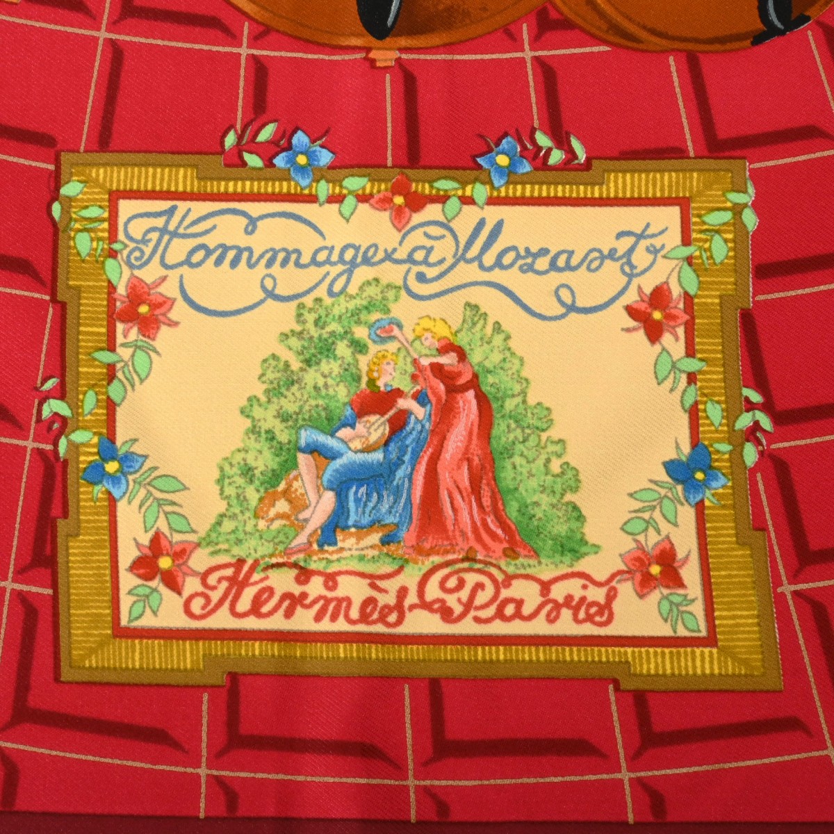 エルメス カレ 90 Wolfgang Amadeus Mozart モーツァルトへの賛歌