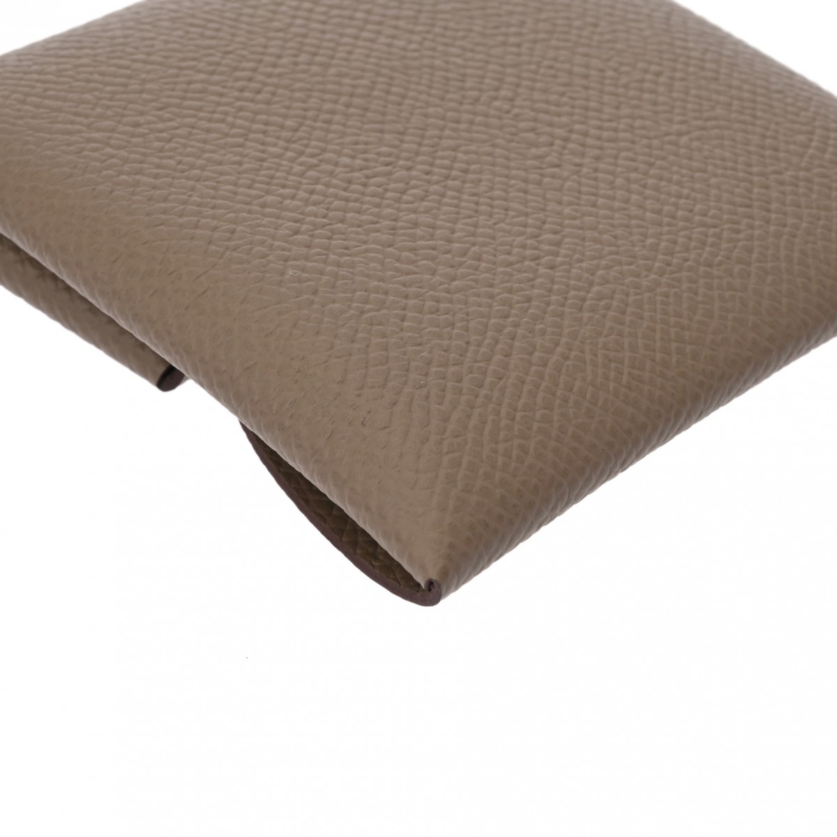 エルメス バスティア エトゥープ ヴォーエプソン ユニセックス 財布