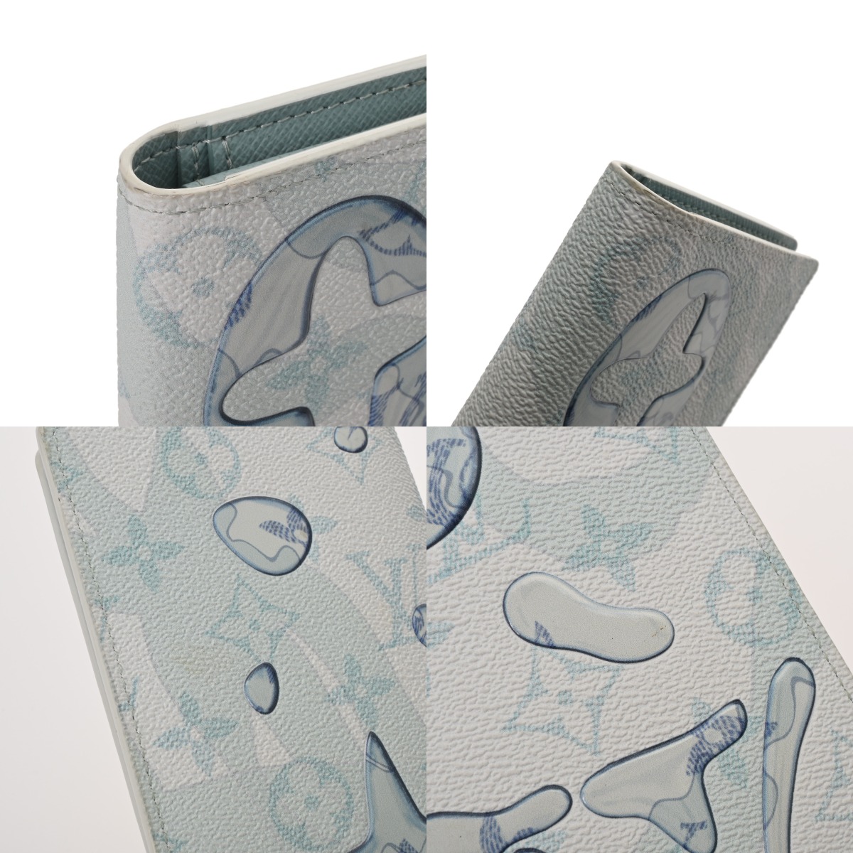 ルイ ヴィトン モノグラムアクアガーデン ポルトフォイユ ブラザ