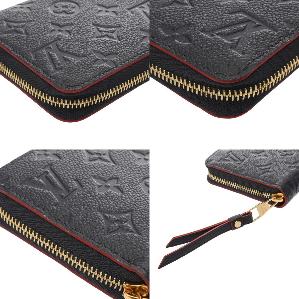 ルイ ヴィトン モノグラムアンプラント ジッピーウォレット マリーヌ