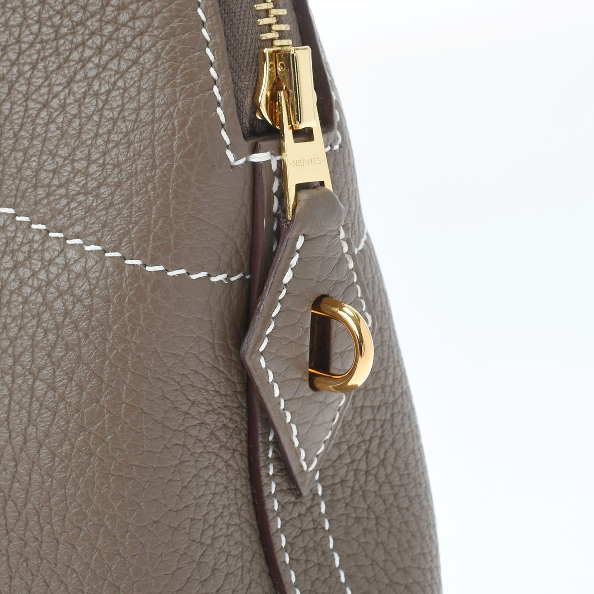 エルメス ボリード 31 2WAY エトゥープ/ゴールド金具 トリヨン