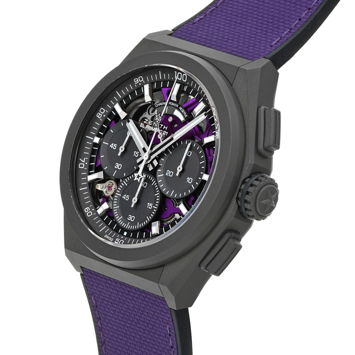 ゼニス デファイ エル・プリメロ 21 ウルトラヴァイオレット 97.9001