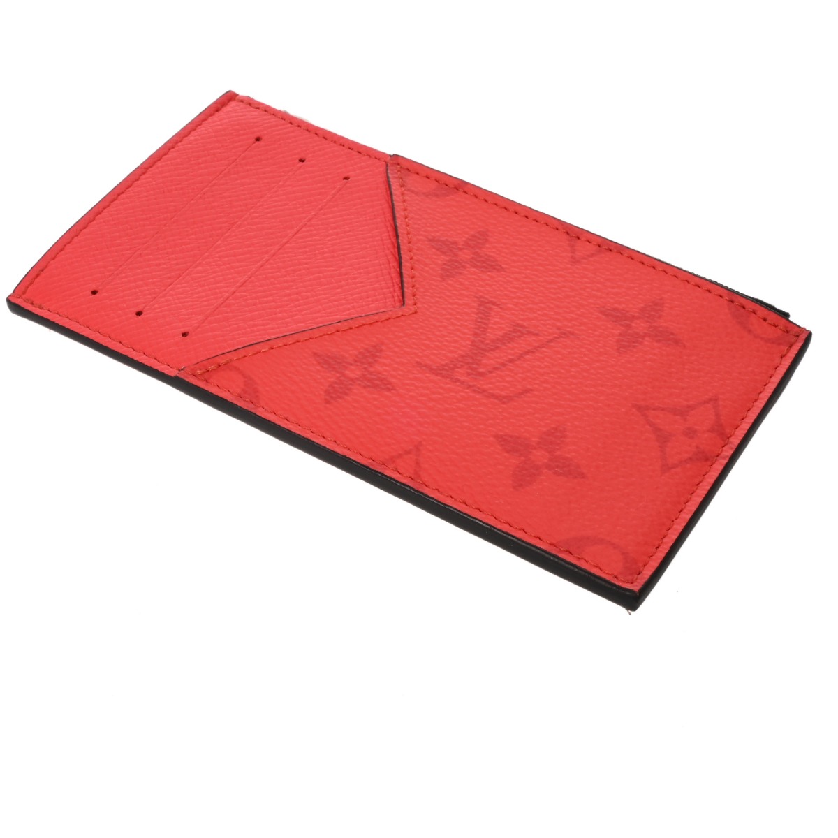 ルイヴィトン タイガラマ コインカードホルダー ルージュ M30271