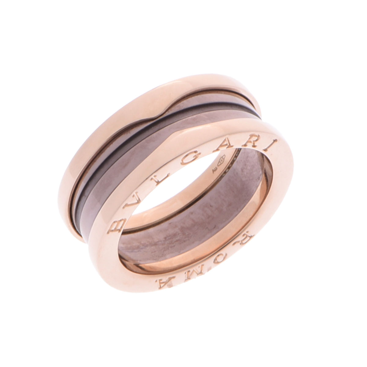 ブルガリ B.ZERO1リング #54 ゴールド K18ピンクゴールド PG/メタル