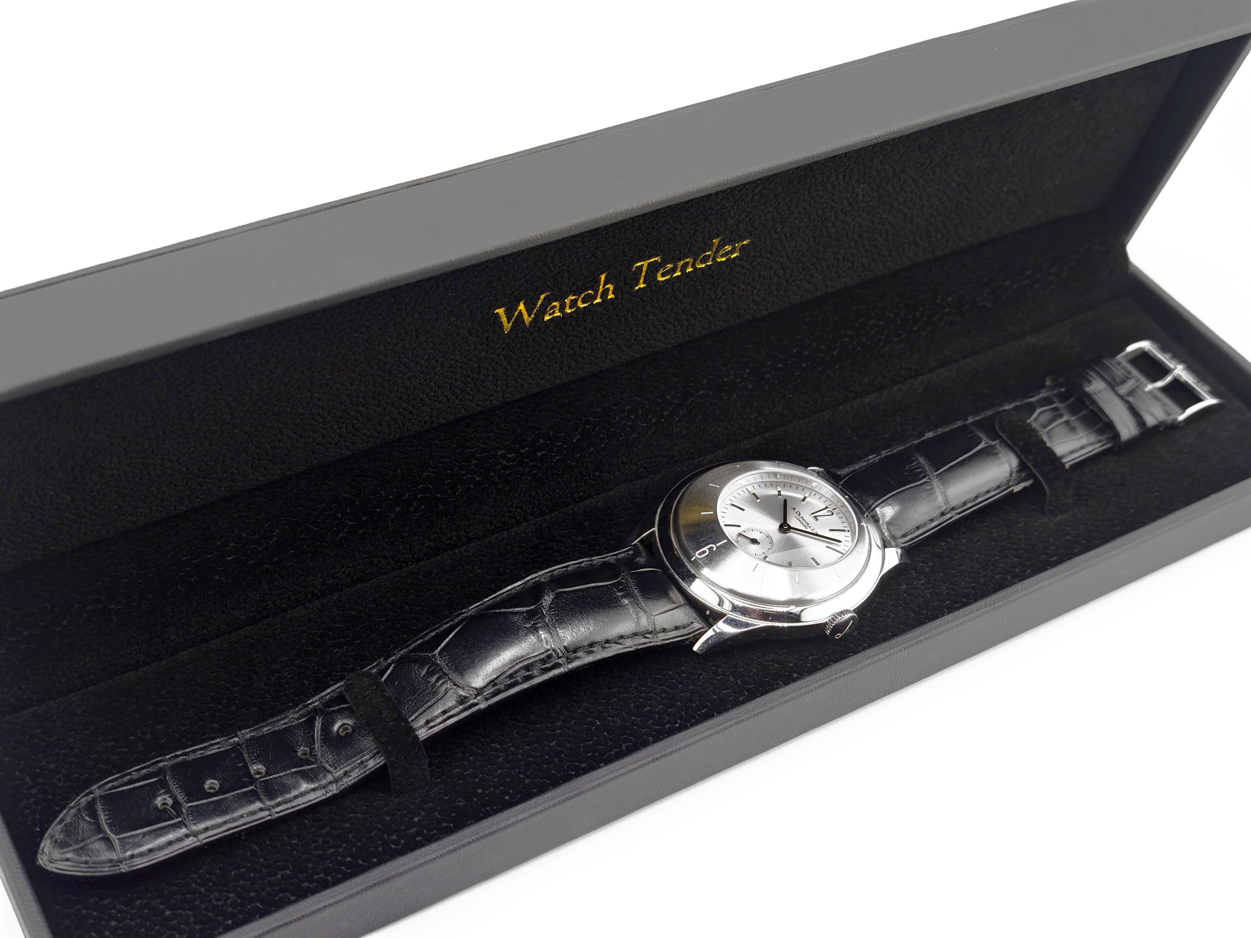 ダンヒル エキセントリック 手巻き Ref.DUV211AL / DUNHILL Eccentric