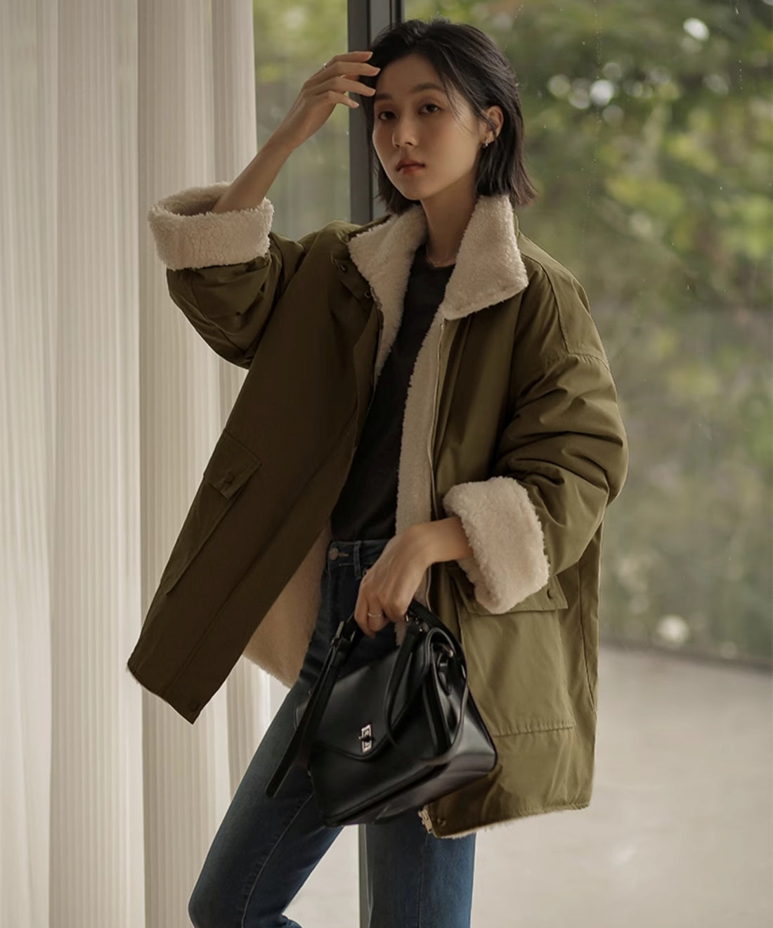 ミリタリーボアジャケット – weMALL