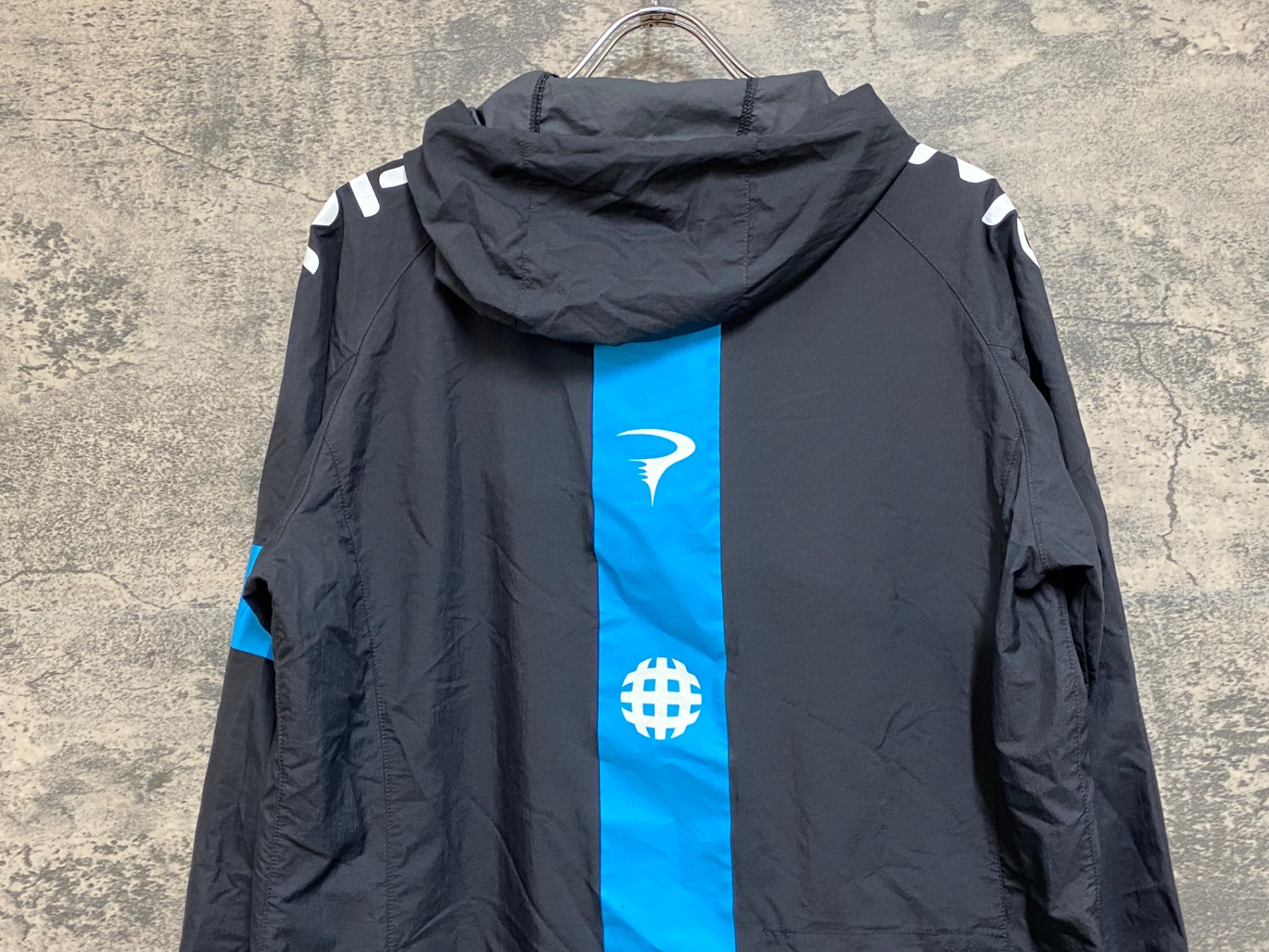 JN161 ラファ Rapha SPRAY JACKET 長袖 ウィンドブレーカー 黒 L TEAM
