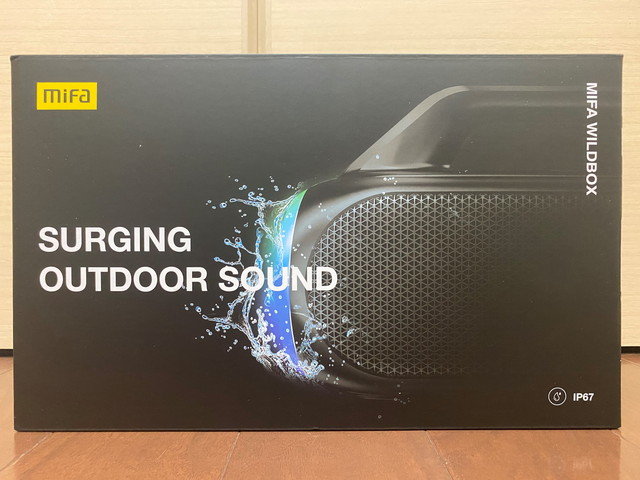 アウトドアやキャンプで便利なワイヤレススピーカー「MIFA WILDBOX」が