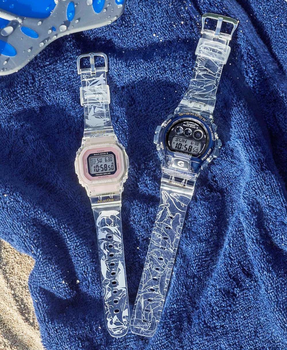 G-SHOCKの”イルクジ”が25周年！ クリアバンドの記念モデル3型が